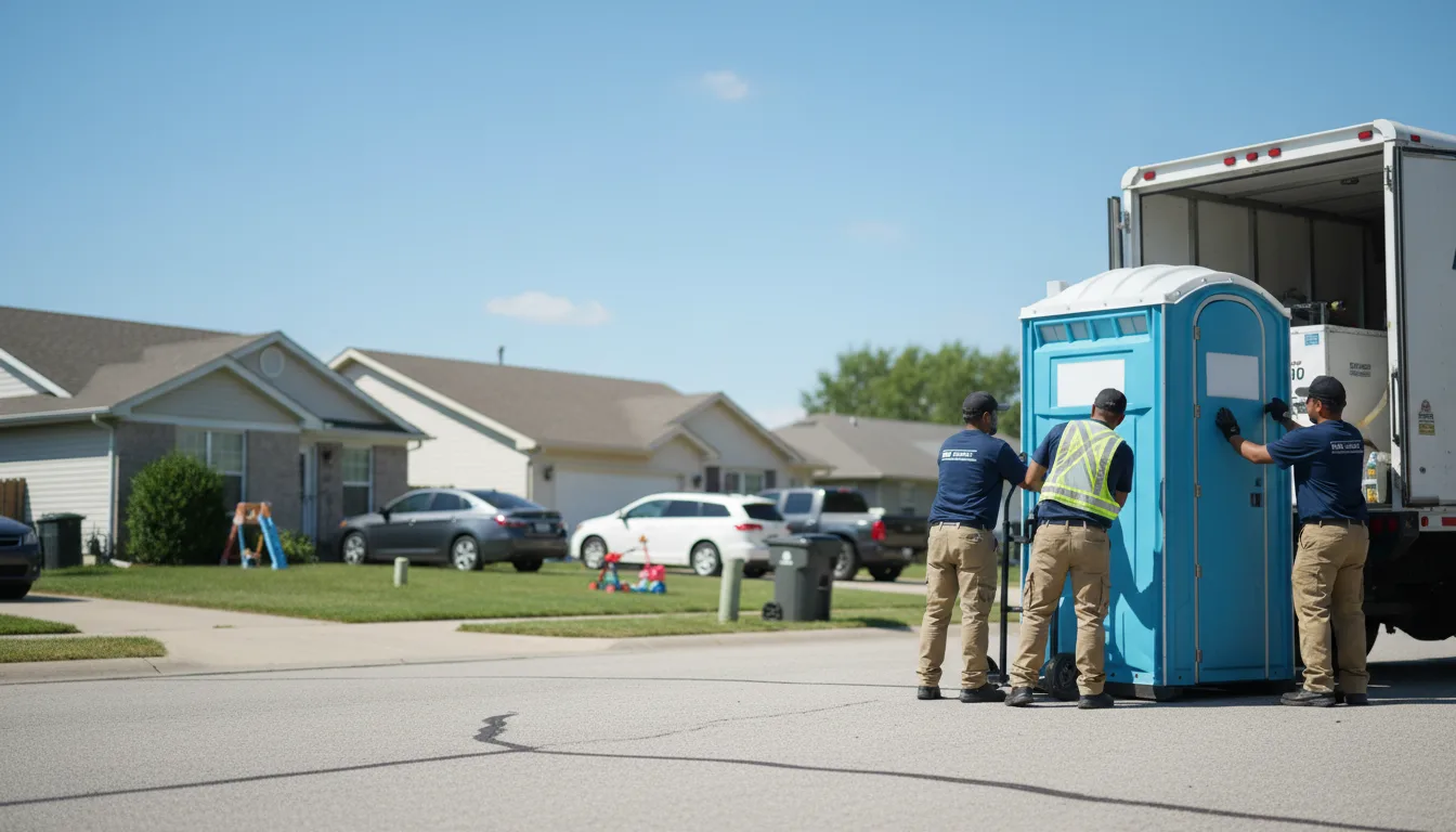 Standard Porta Potty Rentals in Kemp, TX near me